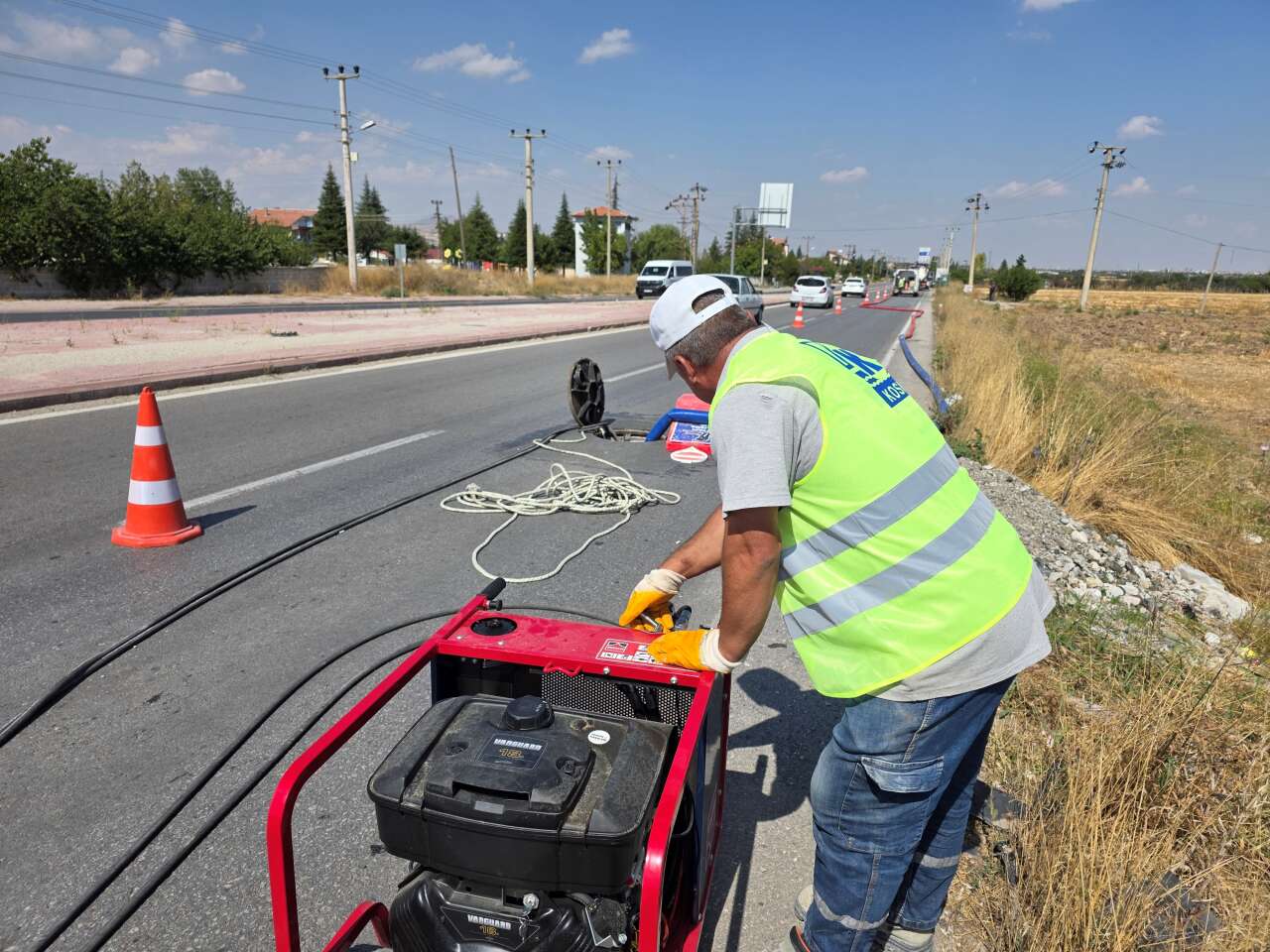 Konya’da altyapı alarm vermeden harekete geçildi! 600’lük hat temizlendi 2